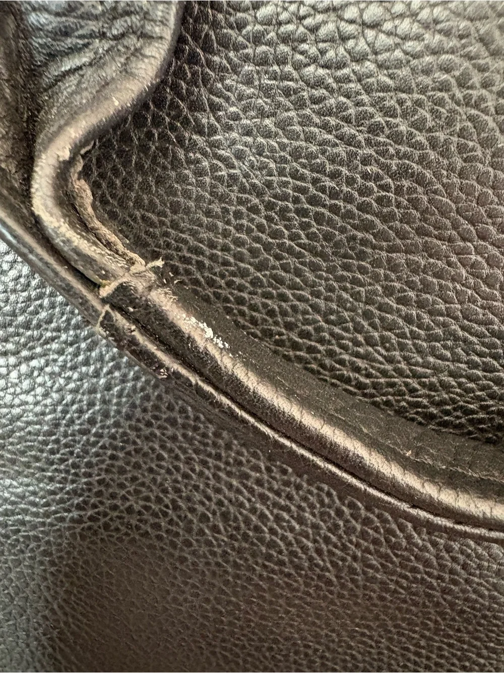 McKlein USA Black Pebble Leather Laptop Bag #10T-0589054 Numerous Compartments